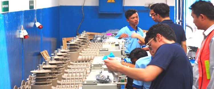 Process Assembly for Load Break Switch Duta Terang Rubberindo